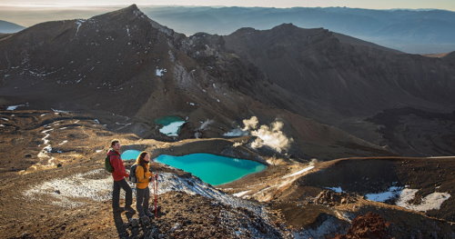 Hike the Tongariro Alpine Crossing